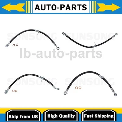 Manguera de freno delantera trasera Sunsong 2001 2002 2003 Acura CL 3,2 L 4x Foto 1 de 4