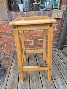 24 Inches Tall Wooden Stool - Picture 1 of 11