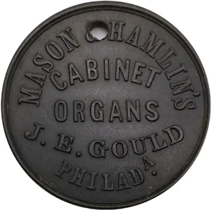 (1869) Philadelphia PA-Ph nicht aufgeführt J E Gould Händler Medaille  - Bild 1 von 2