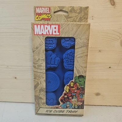 Marvel Comics Silicone Ice Mold Tray – Hulk, Iron Man, Captain America Superhero - Image 1 of 4