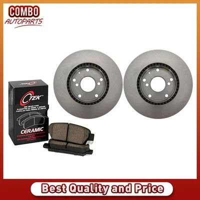 For Daewoo Leganza 1999-2002 Front Disc Brake Pad Set Disc Brake Rotor - Image 1 of 4