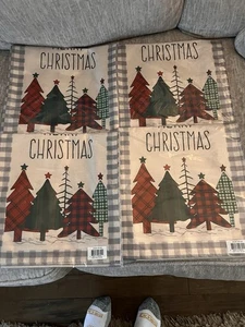 4-Merry Christmas Table Runners 13”x108” NIP - Picture 1 of 3