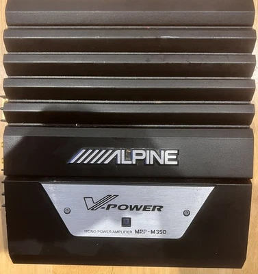 Alpine MRP-M350 Car Amplifier fully working - Image 1 of 4