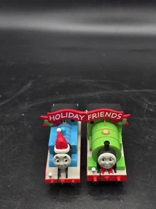 2018 Hallmark Andenken Thomas & Freunde Thomas und Percy Weihnachtsbaum Orn. - Bild 1 von 6