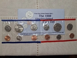 1998 US Mint Set P and D - Picture 1 of 1