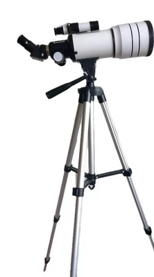 AZM70300 Telescope- Adjustable Tripod & Phone Adapter - Beginners/Children's 10+ - Image 1 of 4