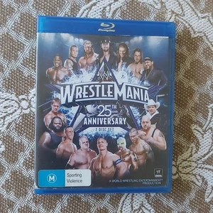 WWE - WrestleMania 25th Anniversary - Blu-Ray - 2 Disc - Reg B - VGC - Picture 1 of 4
