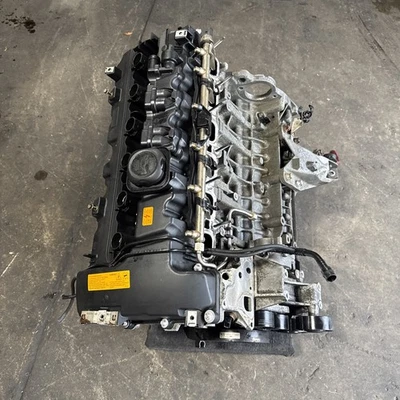 ☑️ 09-13 OEM BMW E82 E88 E92 E93 E90 Bloque Largo 6 Pernos N54 MOTOR 119K Foto 1 de 4