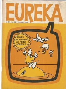 [AD9] EUREKA EDIZIONI CORNO  NUMERO 86  CON ADESIVI FIGURINE AEREI - Bild 1 von 1