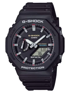 NEW Casio G-Shock CARBON GUARD Ana-Digi World Time Mens Watch GA2100RL-1A - Picture 1 of 4