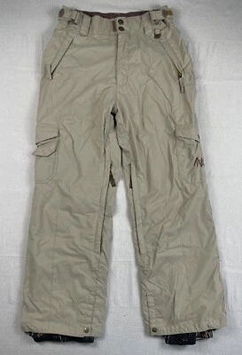 Pantalones de esquí snowboard Ride para hombre caqui talla S cintura ajustable 30x30 ventilados forrados Foto 1 de 4