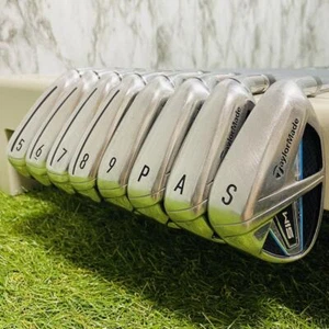 TaylorMade Right Handed Iron Set SIM MAX 5-9,P,A,S KBS MAX MT R85 Flex R - Picture 1 of 9