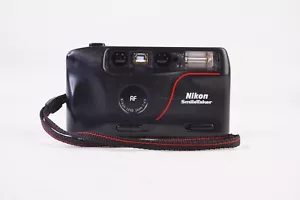 Nikon SmileTaker 35mm Film Point and Shoot Camera *MISSING PLATE, SEE PHOTO* - Picture 1 of 9