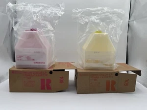 Ricoh Color LP Toner Cassette Type 105 Magneta And Yellow Color Lot Of 2 - Picture 1 of 9