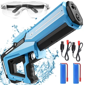 Electric Water Gun for Adults Kids Automatic Squirt Water Gun Outdoor Party Toys - Picture 1 of 49