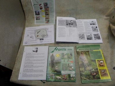 Orginal Mantis - Honda - Bedienungsanleitung  - Buch - Gartenhacke  Gartenfräse - Bild 1 von 4