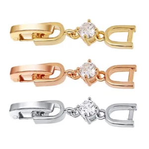 1 Stück Armband Ketten Verlängerung Verlängerungselement Haken Verschlußse Bügel - Bild 1 von 10