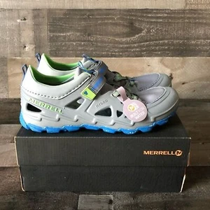 Merrell youth Hydro 2.0 water shoes sandals in original box gray green - Picture 1 of 6