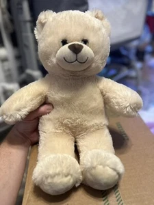 Build a Bear Tan Plush 15 Inch 10 2015 Stuffed Animal Toy Light Kids Teddy - Picture 1 of 5
