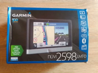 Garmin nüvi 2598 LMT-D Navigationsgerät, OVP - Bild 1 von 4