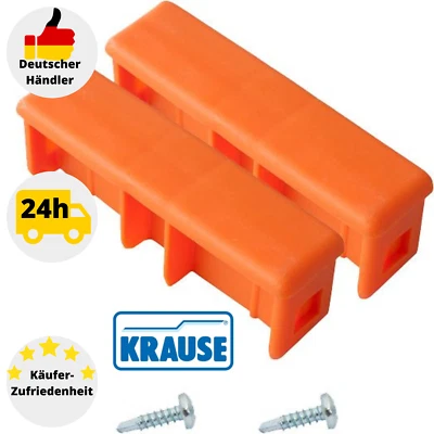 Kopfstopfen 97 x 25 mm orange 2 Stück Krause 211224 für MONTO Sprossenleitern - Bild 1 von 4