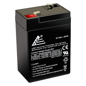 ExpertBattery 6V 5Ah 6 Volt 5 Amp/Hr Rechargeable Sealed Lead Acid Battery - Picture 1 of 6