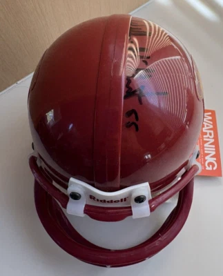 Minicasco autografiado por Willie McGinset Foto 1 de 4