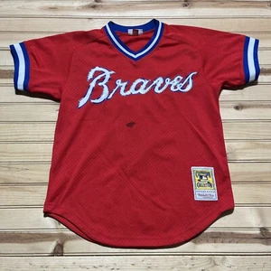 Atlanta Braves #3 Dale Murphy Cooperstown Retro Mesh Batting Jersey Size M 40 - Picture 1 of 10