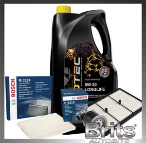 KIT TAGLIANDO ADATTO PER HYUNDAI IONIQ HYBRID 2016 IN POI FILTRI ABITACOLO OLIO ARIA 5W30 - Foto 1 di 7