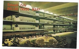 VTG Postcard - Sidewalk Cafe, Dallas Trade Mart, TX - Picture 1 of 2