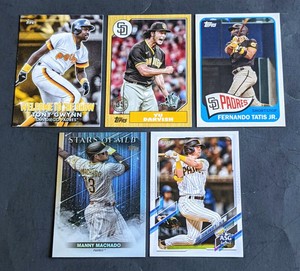 2018-2022 Topps San Diego Padres - Inserts Tatis Gwynn Machado Winfield Myers