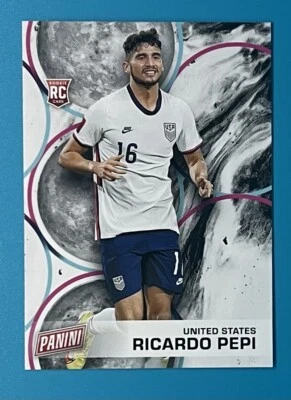 2022 Panini Father’s Day  Ricardo Pepi #FD5 Soccer Rookie Team USA - Image 1 of 2