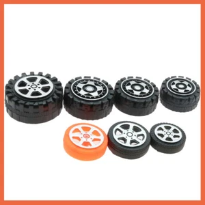 Rolle Welle Räder Felgen Reifen Reifen Kunststofffelge RC Modellbau 26mm-51mm - Bild 1 von 13