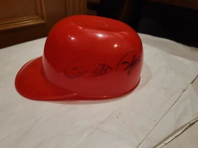 Pete Rose Signed Autographed Reds Ice Cream Sundae Helmet Cup - Image 1 of 4