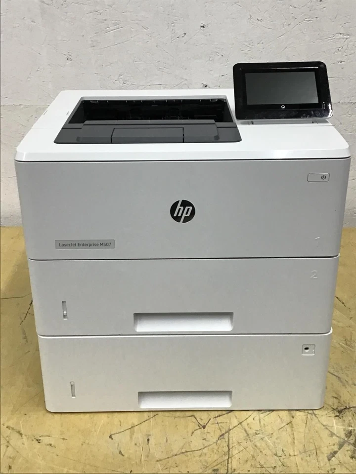 HP LaserJet M507x Wireless Monochrome Printer Ethernet Duplex 1PV88A#BGJ - Image 1 of 4