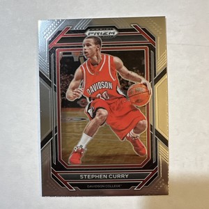 2023 Panini Prizm Draft Picks Basketball Stephen Curry #53 Davidson Wildcats MVP