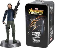 Marvel Heavyweights Winter Soldier Infinity War 1:18 Metal Statue in Tin Box