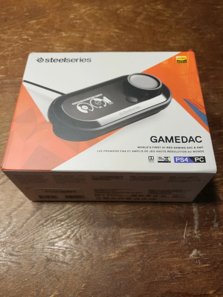 SteelSeries - GameDAC Hi-Res Headphone Amplifier - Black - Image 1 of 4