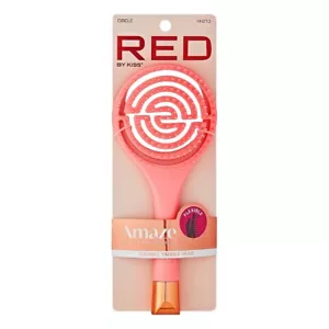RED by KISS FLEXIBLE AMAZE CIRCLE VENT DETANGLING BRUSH #HH210 - Picture 1 of 8