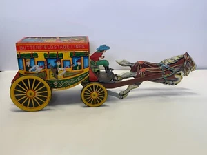 Jouert en Metal Pressé A ressort Diligance Annee 50 - Photo 1 sur 11