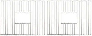 The Galley komplettes 2-teiliges Bodenrost-Set BG-4-D-2-SS (für IWA-4-D & IWW-4-D) - Bild 1 von 2