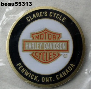⭐CLARES CYCLE FENWICK ONTARIO CANADA HARLEY DAVIDSON DEALER DEALERSHIP DIP DOT - Picture 1 of 1