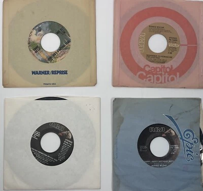Ronnie Milsap 7" Vinyl Records LOT OF 4 Warner - Loving You's a Natural Thing - Image 1 of 4