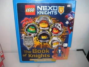 LEGO NEXO KNIGHTS THE BOOK OF KNIGHTS WITH WIZARD MERLOK LEGO FIGURE-USED - Picture 1 of 4
