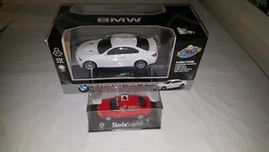 Skoda Superb plata diamante diecast modelo coche Abrex 1/43 piruleta BMW M3 1:24 - Imagen 1 de 9