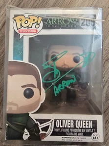 STEPHEN AMELL SIGNIERTER OLIVER QUEEN FUNKO POP 206 SIGNIERTER PFEIL JSA KOSTENLOSER VERSAND - Bild 1 von 6