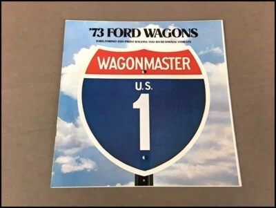 1973 Ford Station Wagon Vintage Car Sales Brochure Catalog Gran Torino LTD Pinto - Imagem 1 de 4