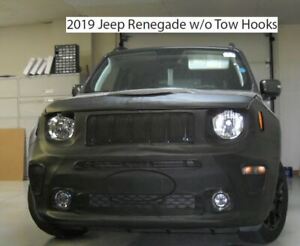 Lebra Front End Mask Cover Bra Fits 2019-2022 Jeep Renegade W/O Tow Hooks 19-22