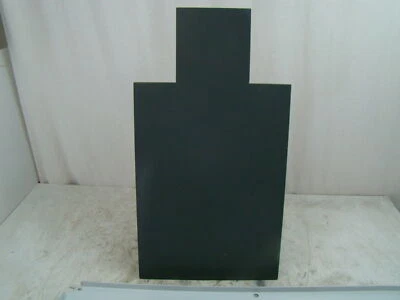 HEAVY- IDPA 2/3 Scale Human Silhouette AR500 Steel Shooting Target Plate 24"x13" - Image 1 of 4