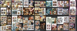 SCACCHI - Pt. 3 / paesi M-S / collezione 58 fogli ricordo MNH #CNA320 - Foto 1 di 15